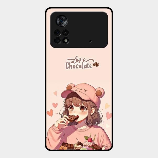 Dessert Dream Glass Case Cover For Poco X4 Pro 5G