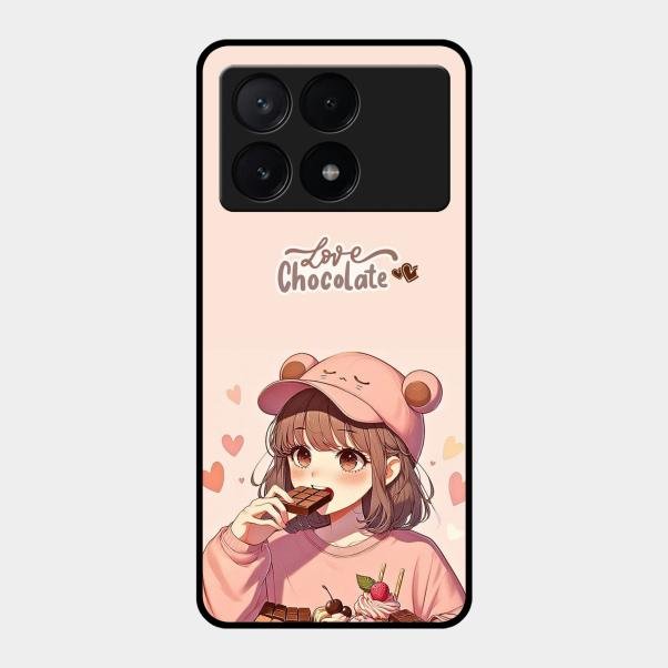 Dessert Dream Glass Case Cover For Poco X6 Pro 5G