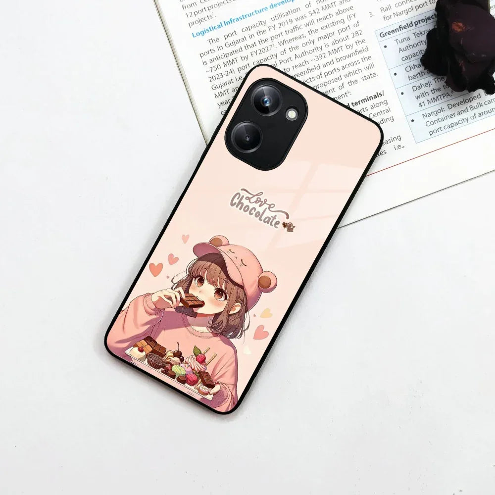 Dessert Dream Glass Case Cover For Realme/Narzo - ShopOnCliQ