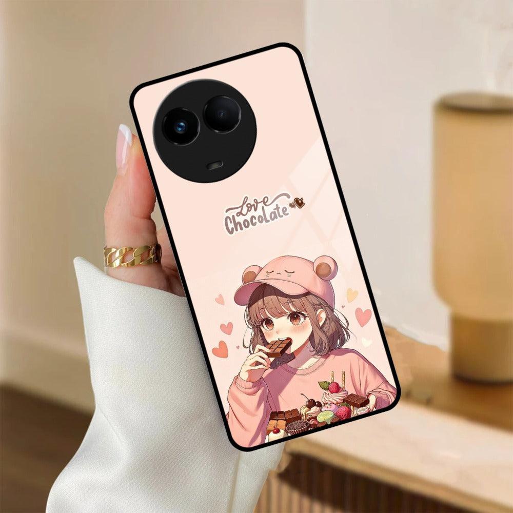 Dessert Dream Glass Case Cover For Realme/Narzo - ShopOnCliQ