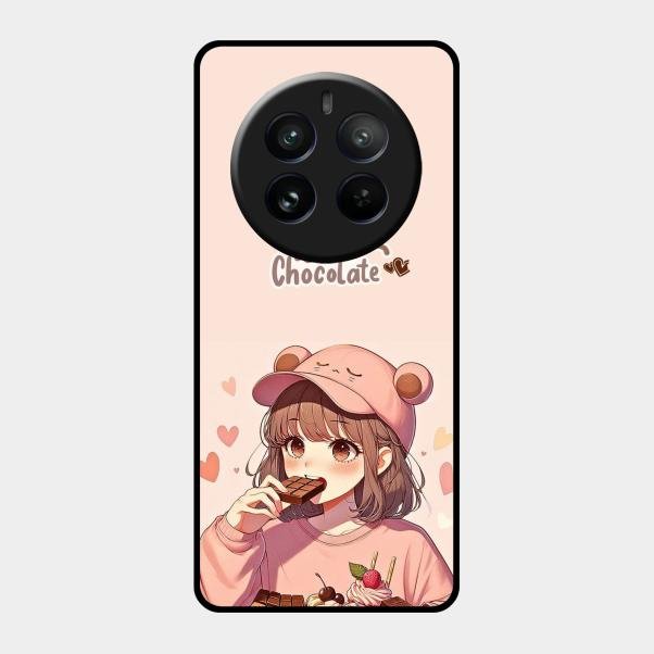 Dessert Dream Glass Case Cover For Realme 12 Pro 5G