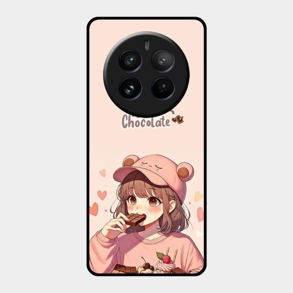 Dessert Dream Glass Case Cover For Realme 12 Pro Plus 5G