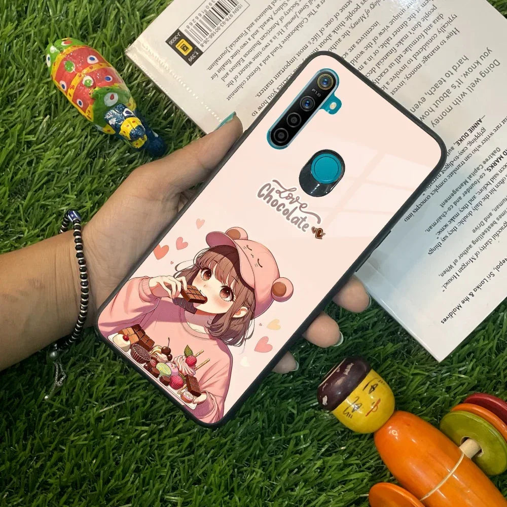 Dessert Dream Glass Case Cover For Realme/Narzo - ShopOnCliQ