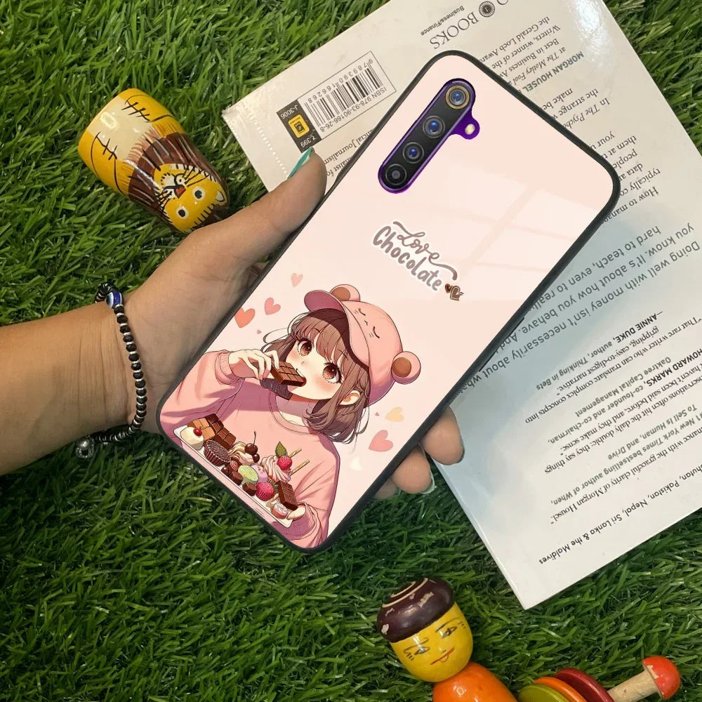 Dessert Dream Glass Case Cover For Realme/Narzo - ShopOnCliQ