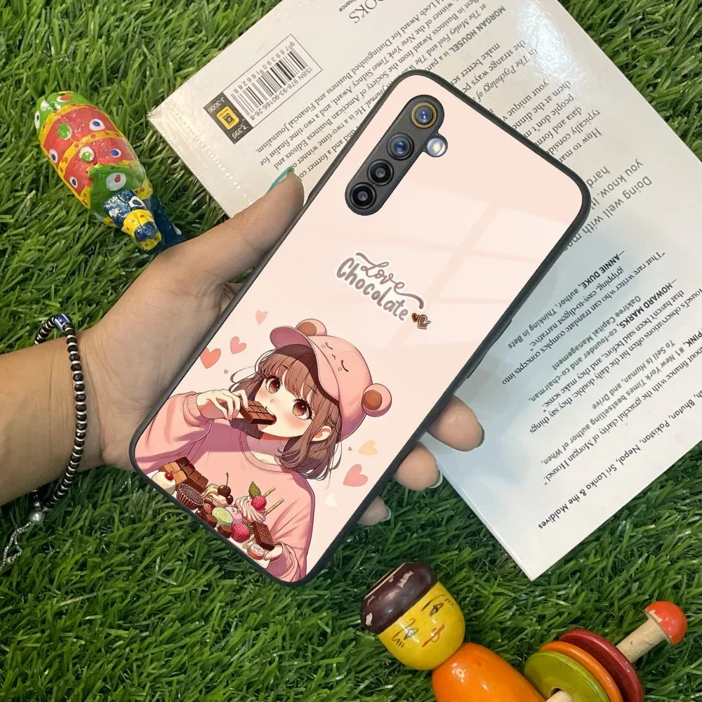 Dessert Dream Glass Case Cover For Realme/Narzo - ShopOnCliQ