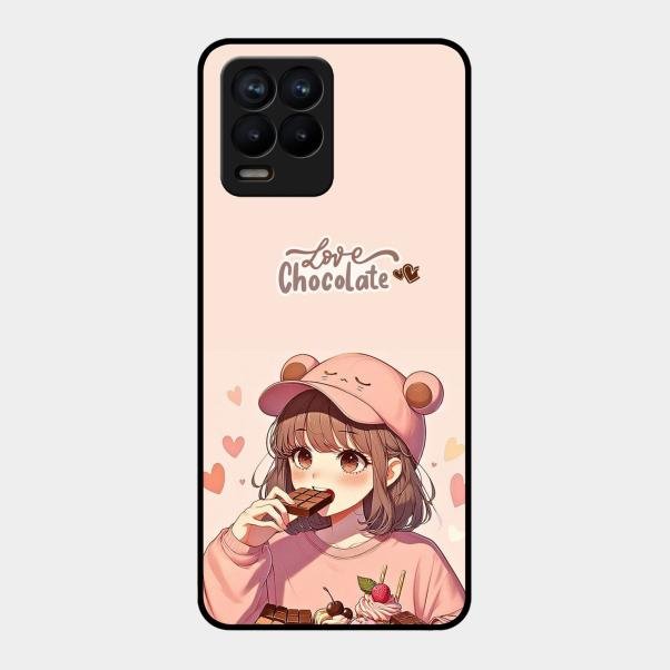 Dessert Dream Glass Case Cover For Realme 8 Pro