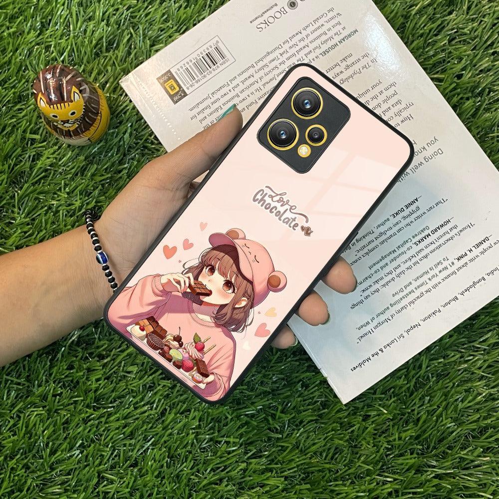 Dessert Dream Glass Case Cover For Realme/Narzo - ShopOnCliQ