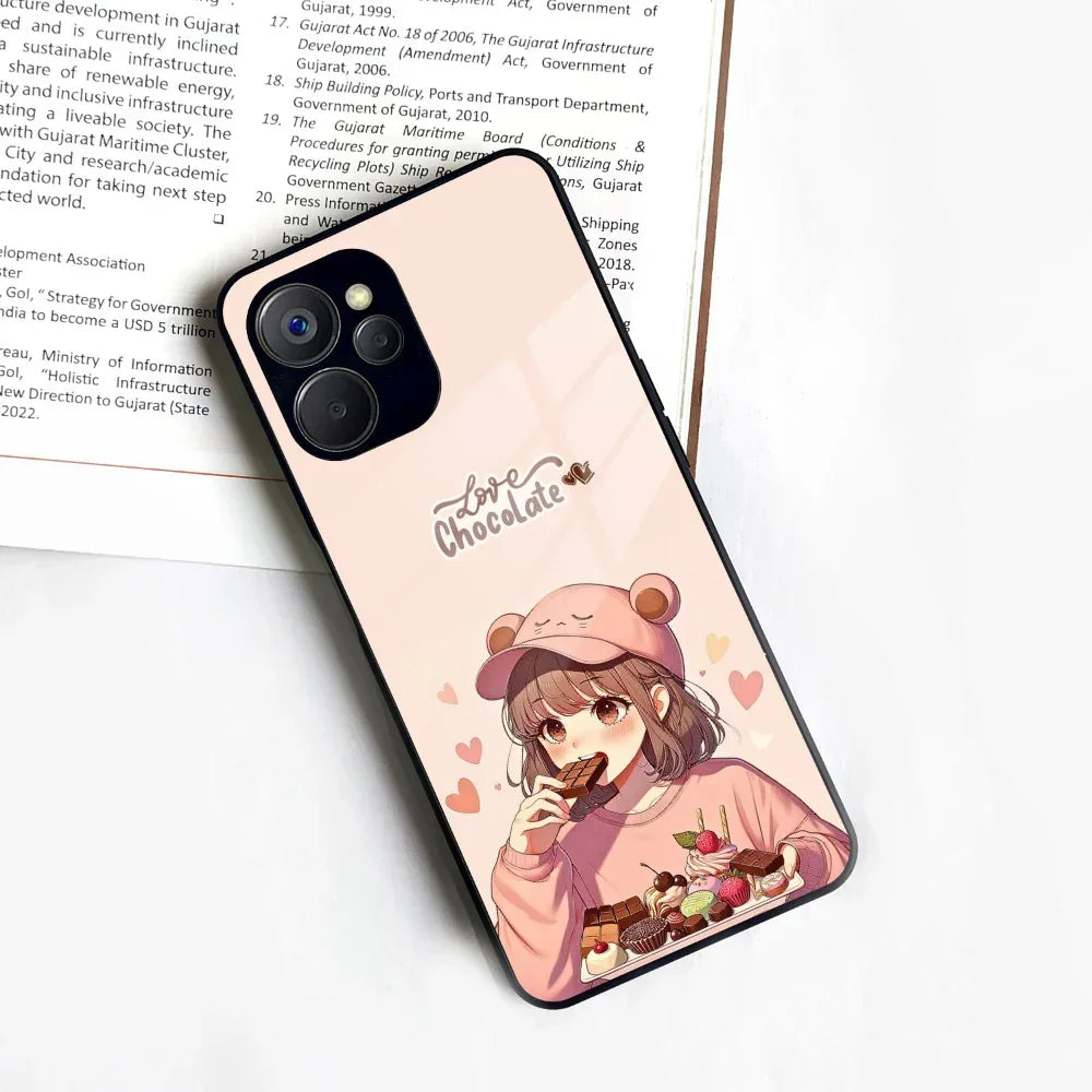 Dessert Dream Glass Case Cover For Realme/Narzo - ShopOnCliQ