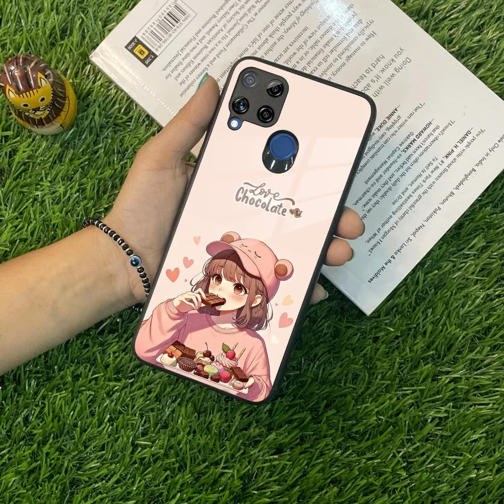 Dessert Dream Glass Case Cover For Realme/Narzo - ShopOnCliQ