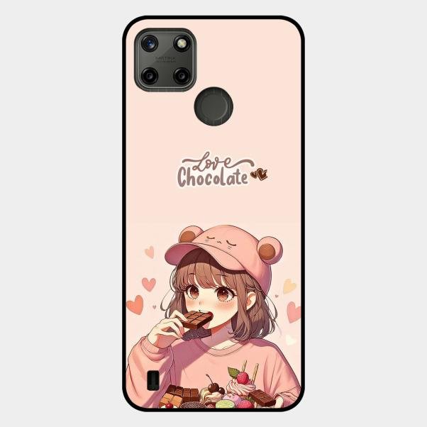Dessert Dream Glass Case Cover For Realme C25Y