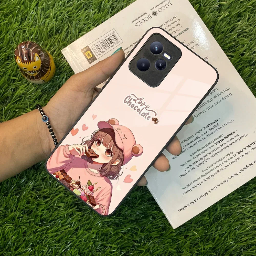 Dessert Dream Glass Case Cover For Realme/Narzo - ShopOnCliQ