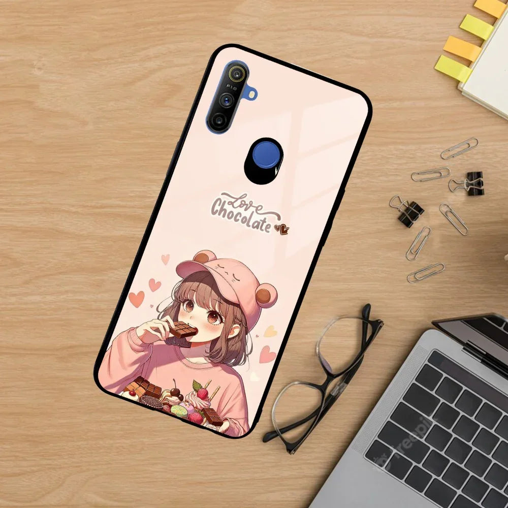 Dessert Dream Glass Case Cover For Realme/Narzo - ShopOnCliQ