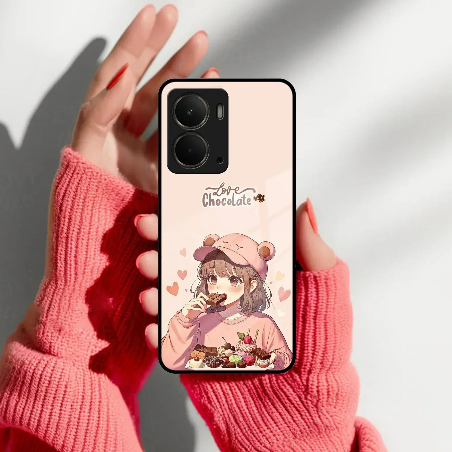 Dessert Dream Glass Case Cover For Realme/Narzo - ShopOnCliQ