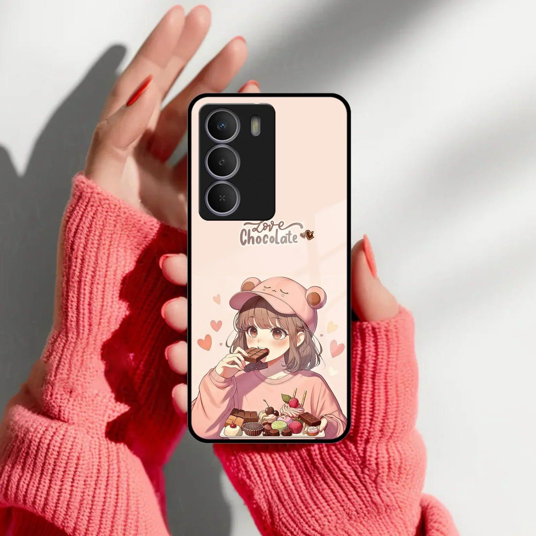 Dessert Dream Glass Case Cover For Realme/Narzo - ShopOnCliQ