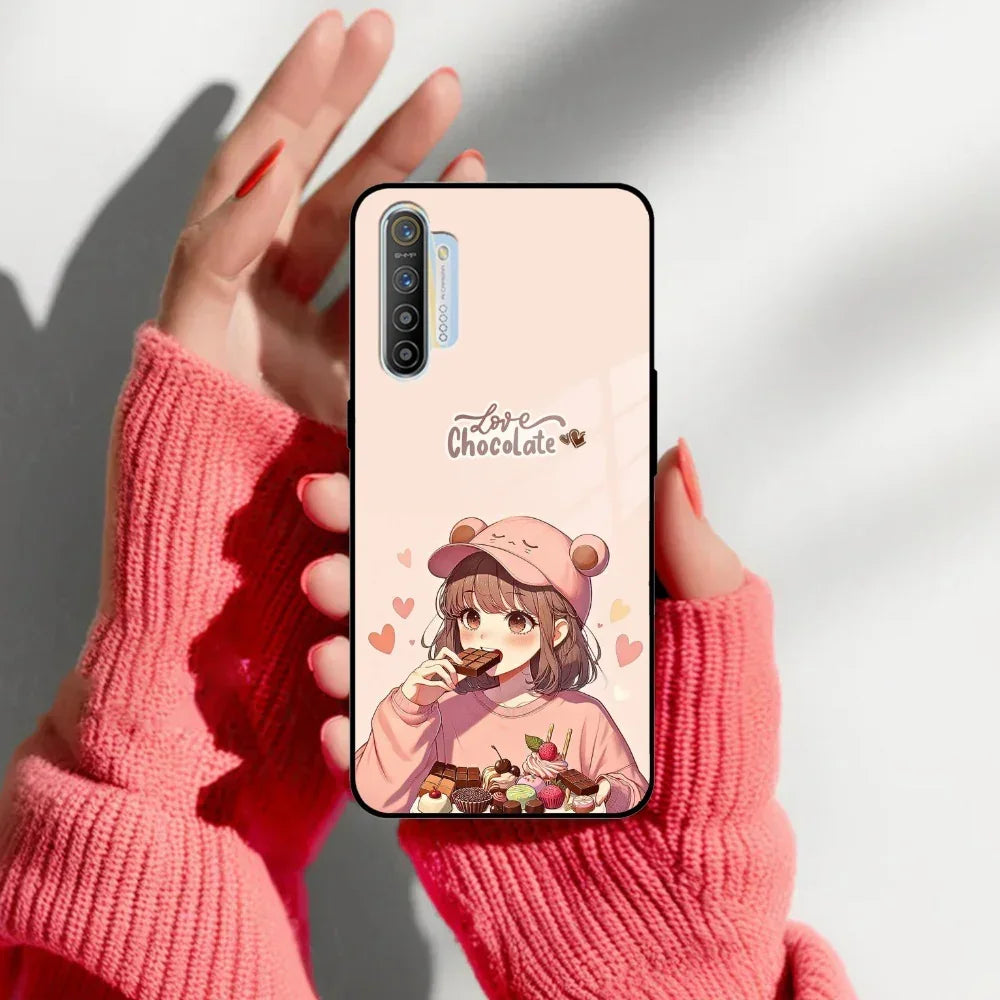 Dessert Dream Glass Case Cover For Realme/Narzo - ShopOnCliQ