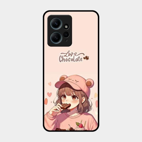 Dessert Dream Glass Case Cover For Redmi Note 12 4G