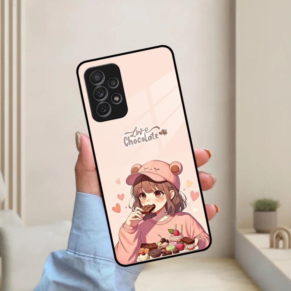 Dessert Dream Glass Case Cover For Samsung