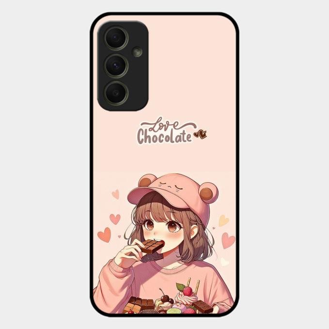 Dessert Dream Glass Case Cover For Samsung Galaxy A34 5G