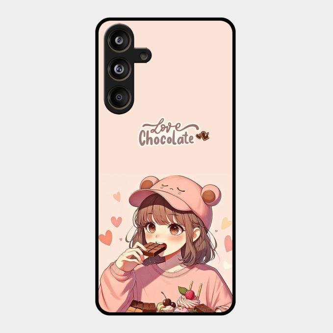 Dessert Dream Glass Case Cover For Samsung Galaxy M55 5G