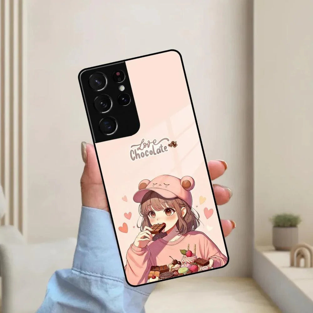 Dessert Dream Glass Case Cover For Samsung - ShopOnCliQ