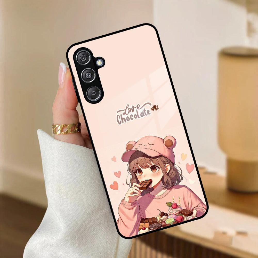 Dessert Dream Glass Case Cover For Samsung