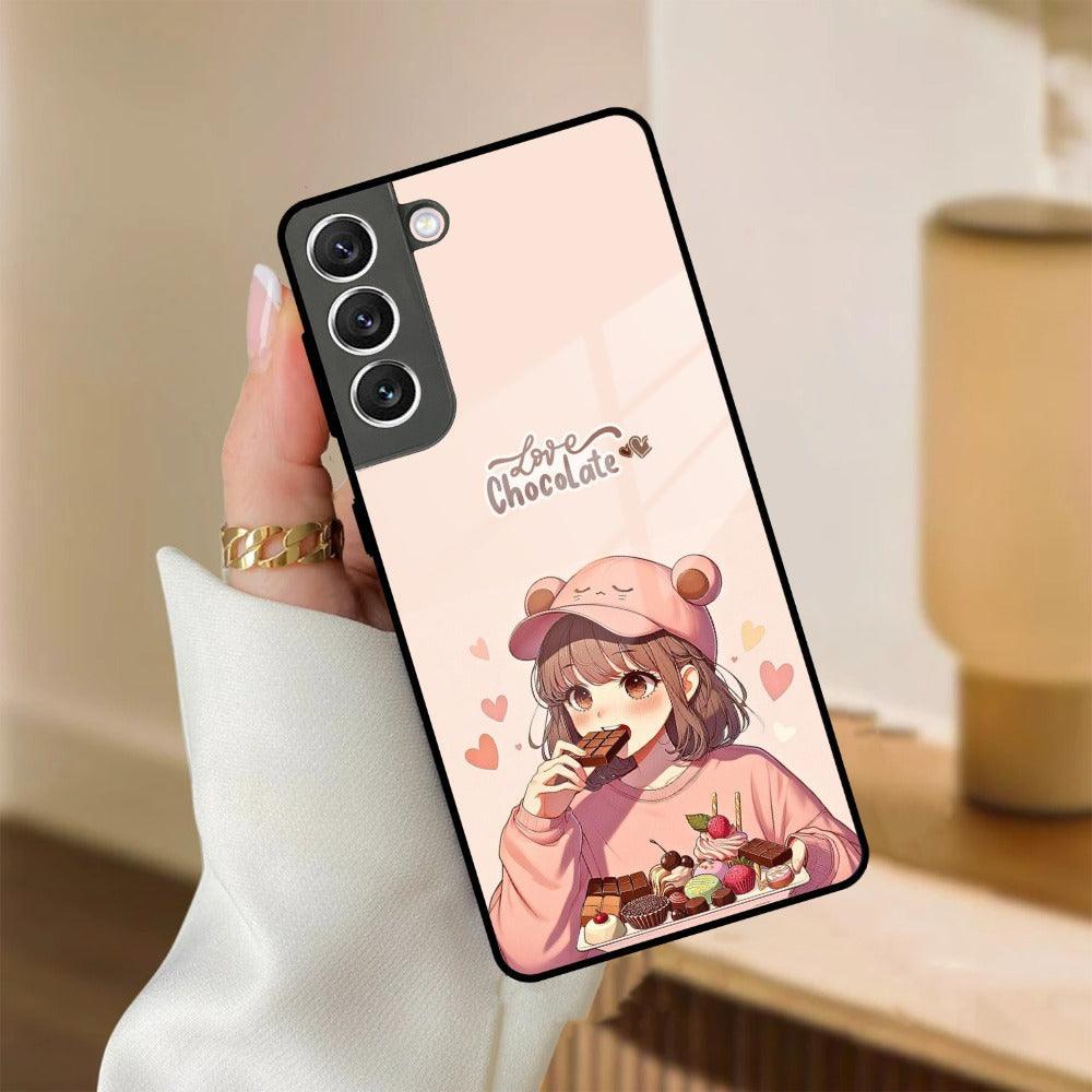 Dessert Dream Glass Case Cover For Samsung - ShopOnCliQ