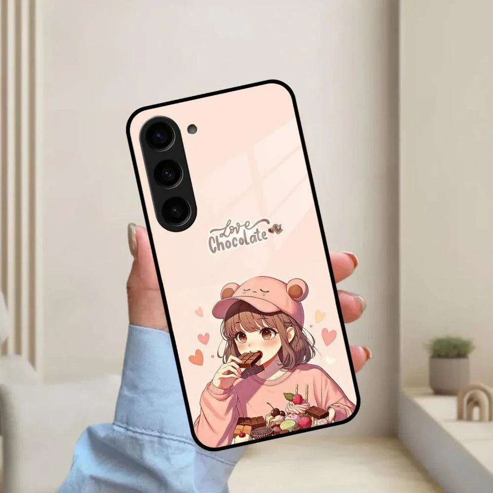 Dessert Dream Glass Case Cover For Samsung - ShopOnCliQ