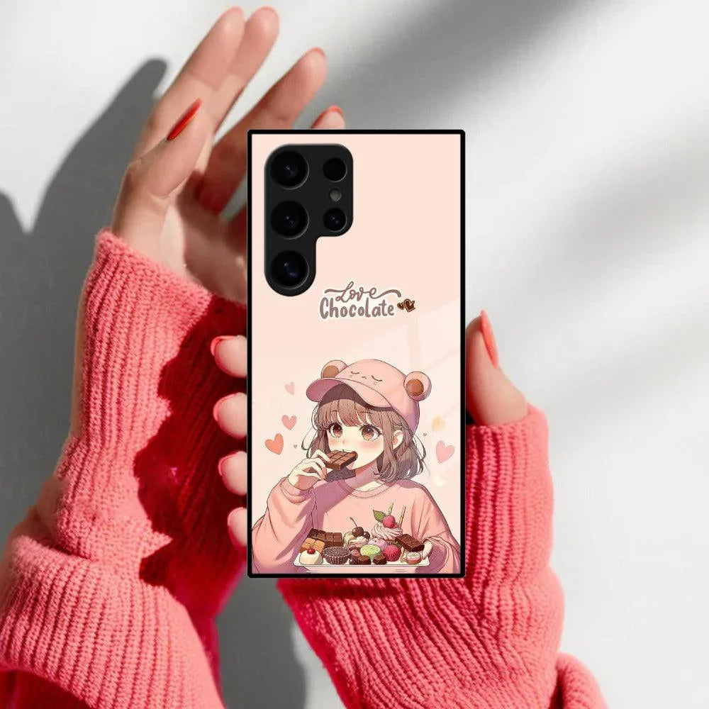 Dessert Dream Glass Case Cover For Samsung - ShopOnCliQ