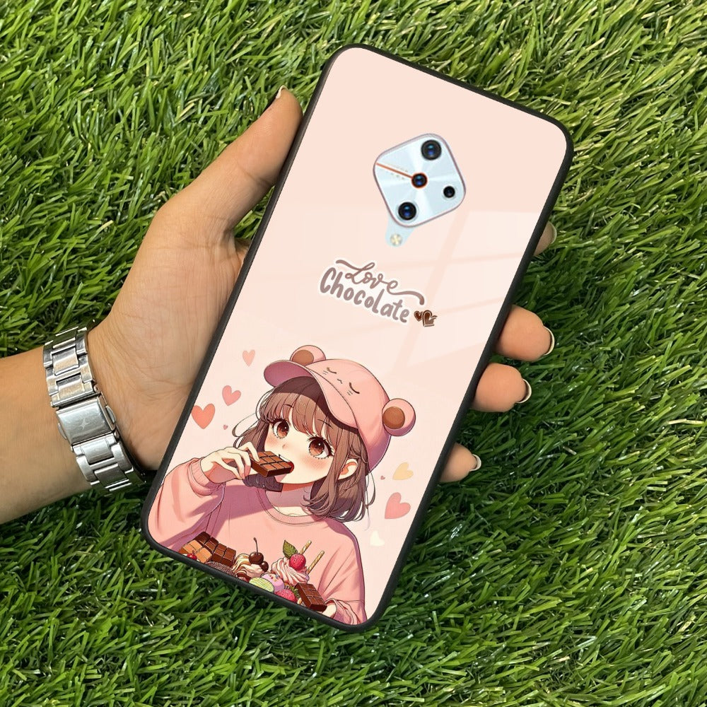 Dessert Dream Glass Case Cover For iQOO