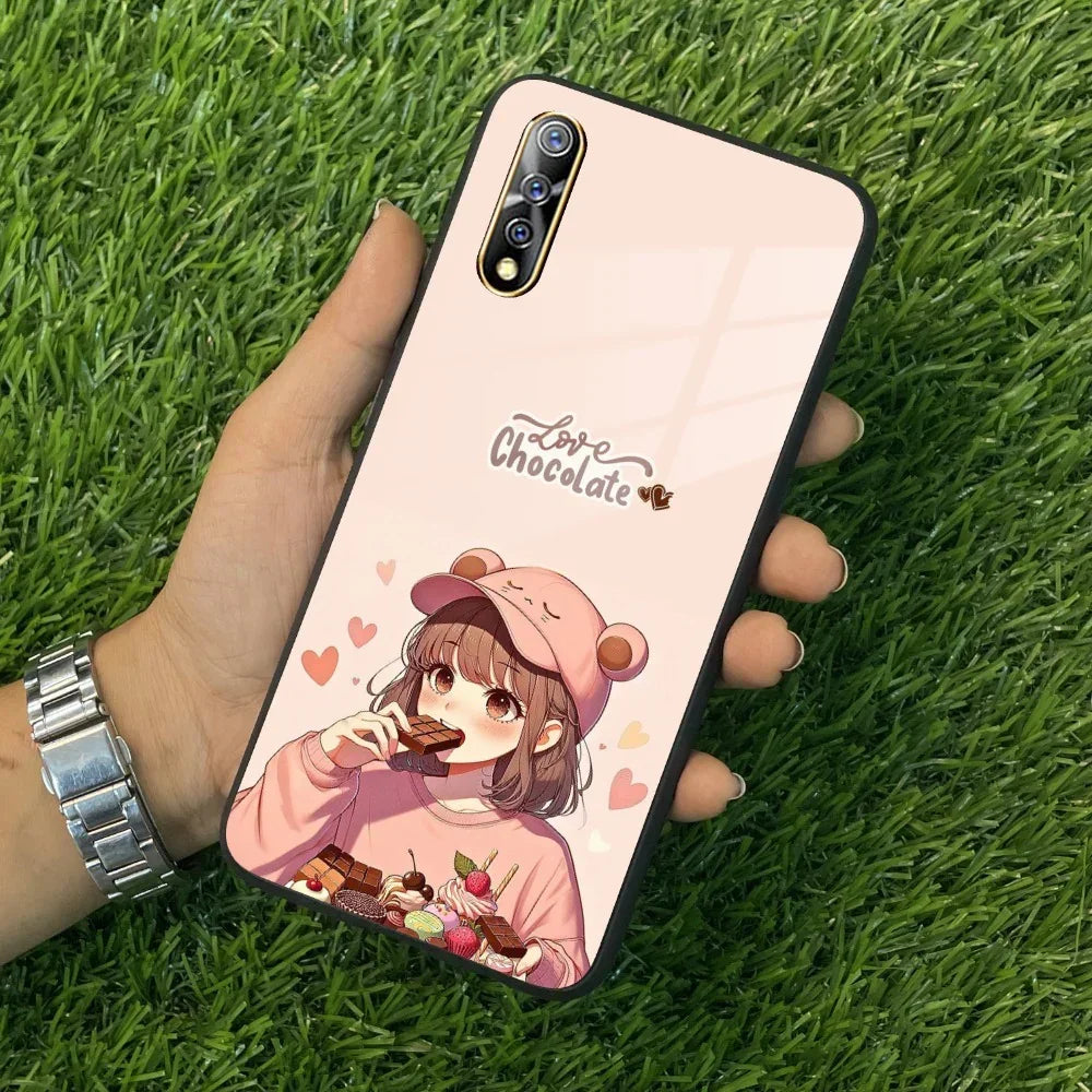 Dessert Dream Glass Case Cover For Vivo - ShopOnCliQ
