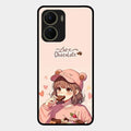 Dessert Dream Glass Case Cover For Vivo T2X 5G