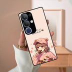 Dessert Dream Glass Case Cover For Vivo - ShopOnCliQ