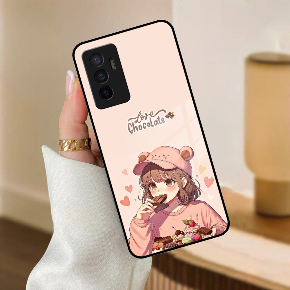 Dessert Dream Glass Case Cover For iQOO