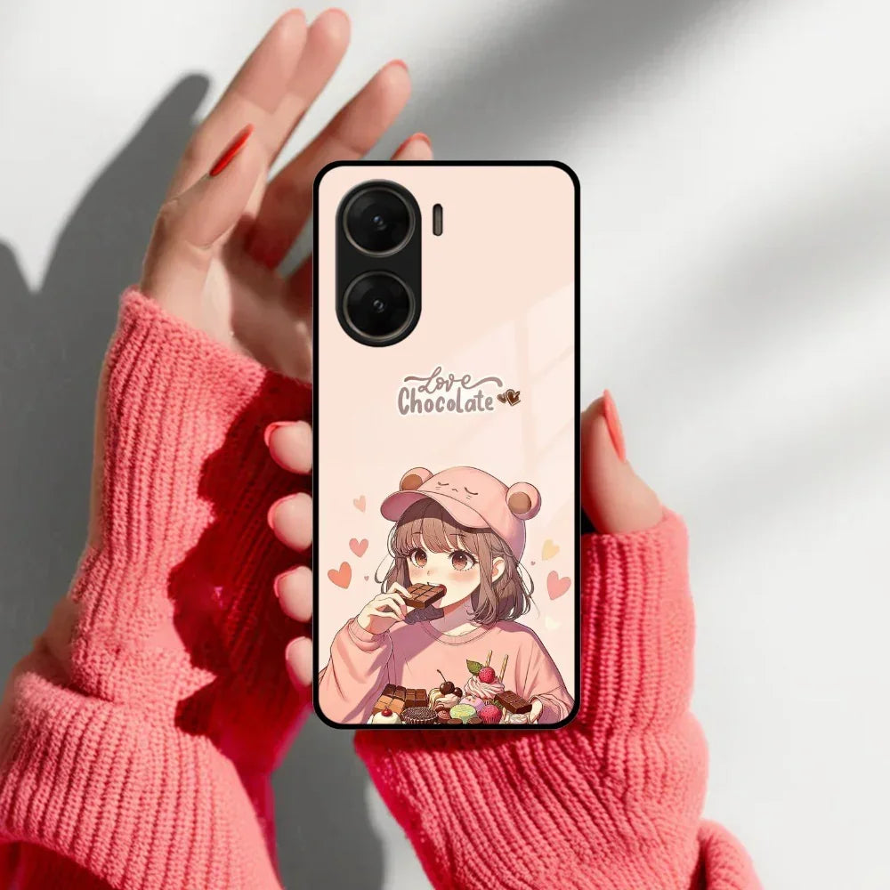 Dessert Dream Glass Case Cover For Vivo - ShopOnCliQ
