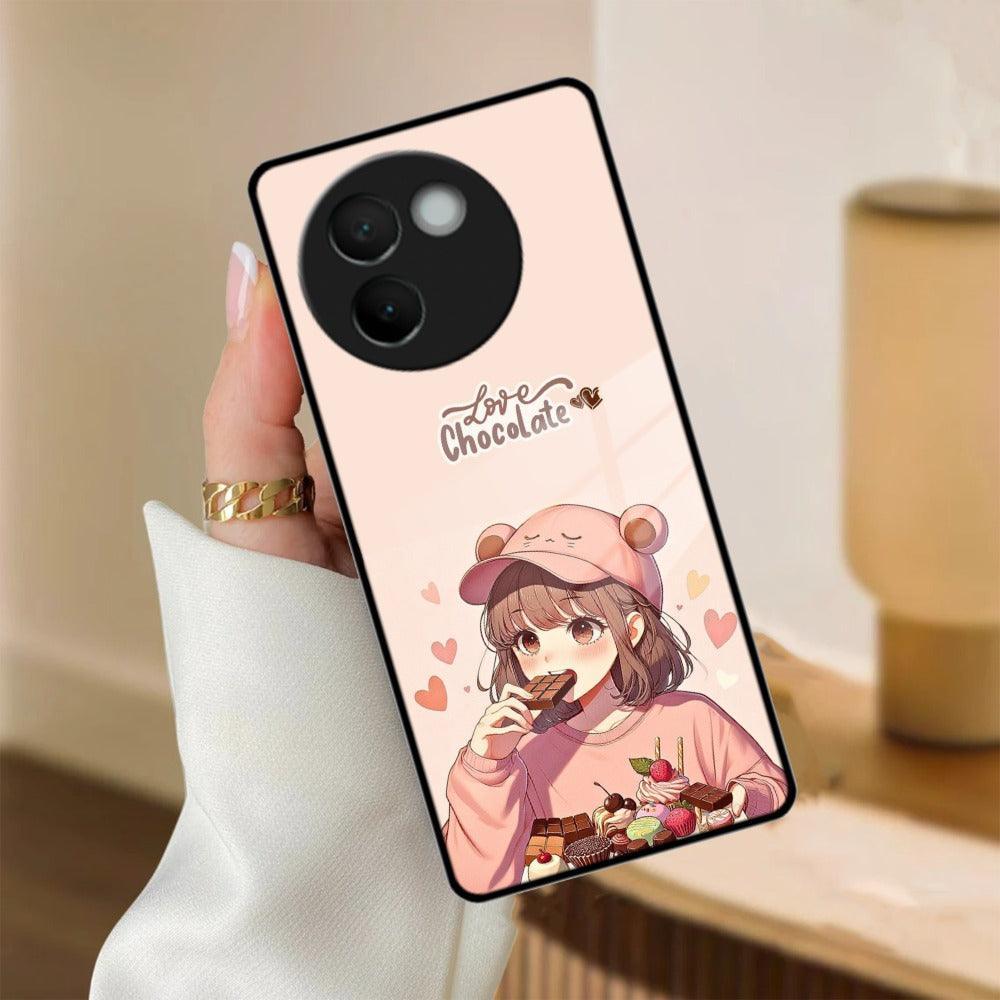 Dessert Dream Glass Case Cover For Vivo - ShopOnCliQ