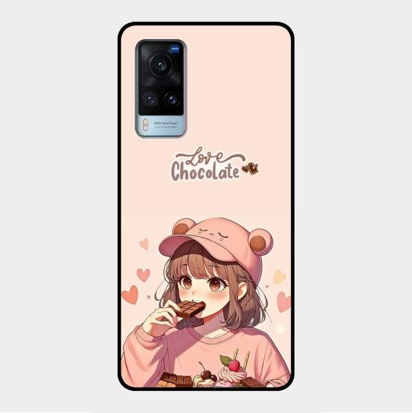 Dessert Dream Glass Case Cover For Vivo X60 5G