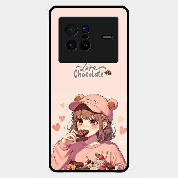 Dessert Dream Glass Case Cover For Vivo X80 5G