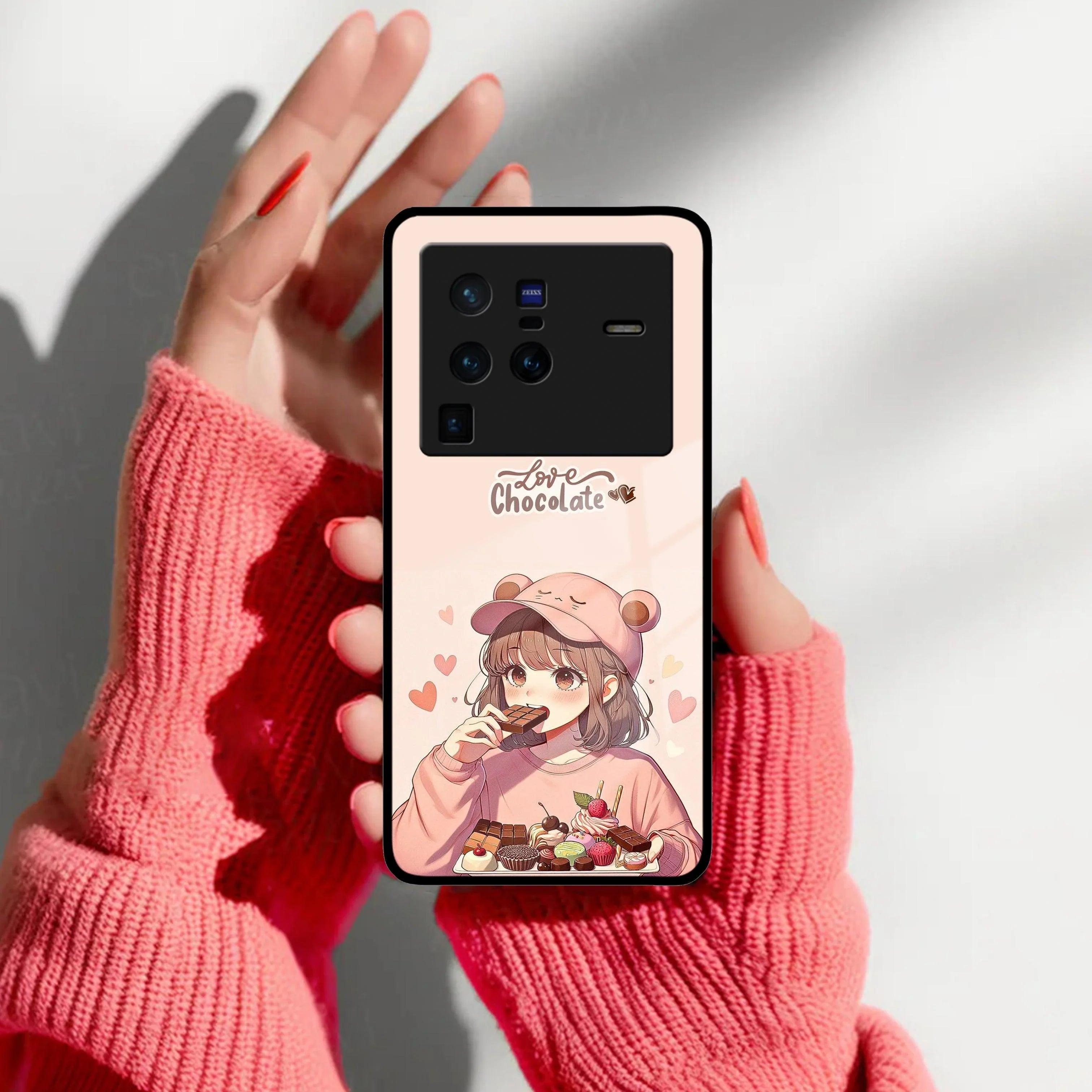 Dessert Dream Glass Case Cover For Vivo - ShopOnCliQ
