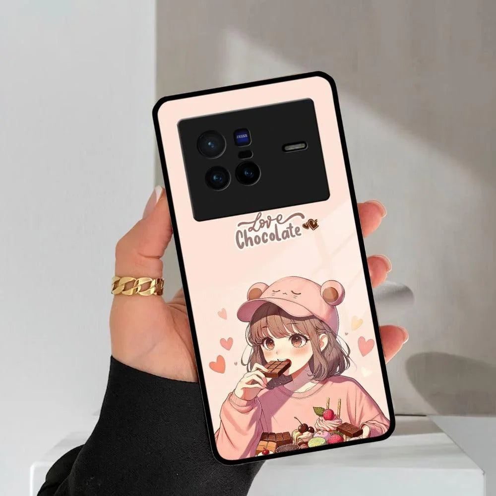 Dessert Dream Glass Case Cover For Vivo - ShopOnCliQ