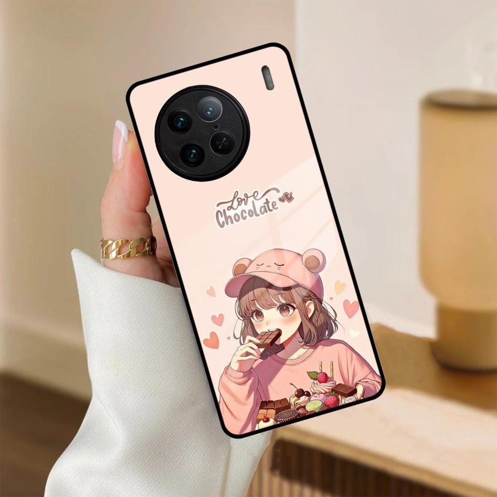 Dessert Dream Glass Case Cover For Vivo - ShopOnCliQ