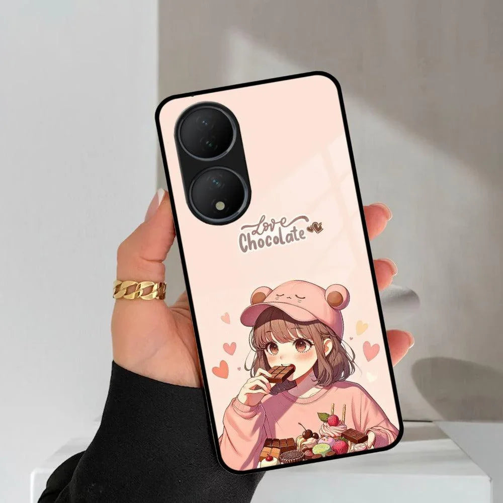 Dessert Dream Glass Case Cover For Vivo - ShopOnCliQ