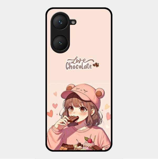 Dessert Dream Glass Case Cover For Vivo Y18T