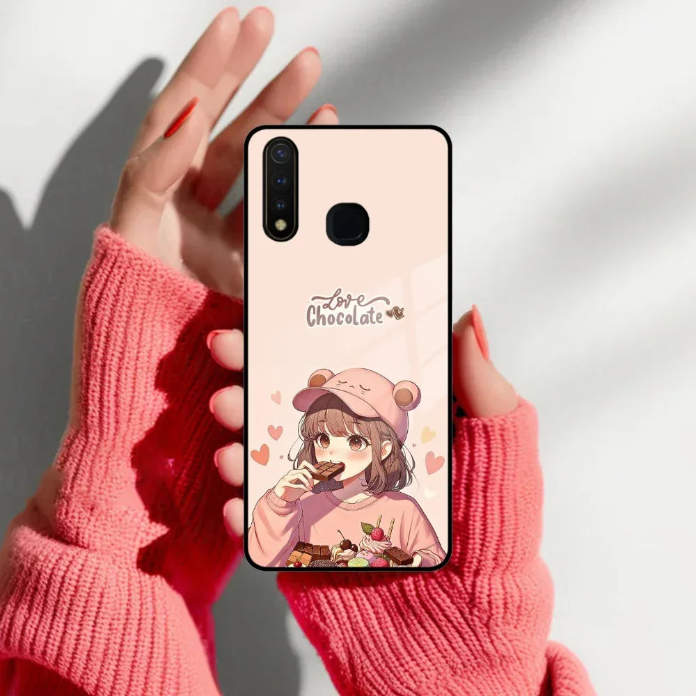 Dessert Dream Glass Case Cover For Vivo - ShopOnCliQ