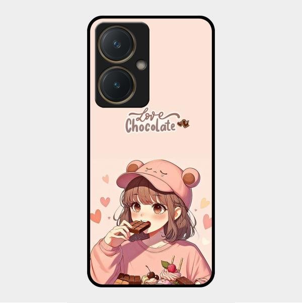 Dessert Dream Glass Case Cover For Vivo Y27