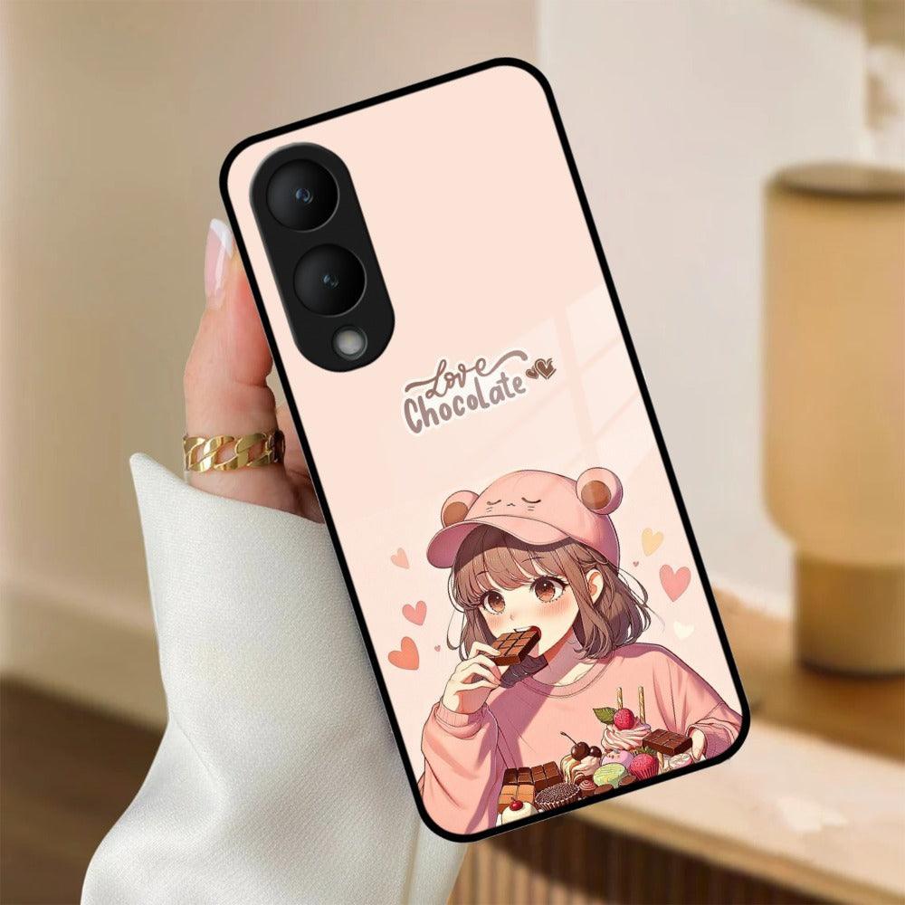 Dessert Dream Glass Case Cover For Vivo - ShopOnCliQ