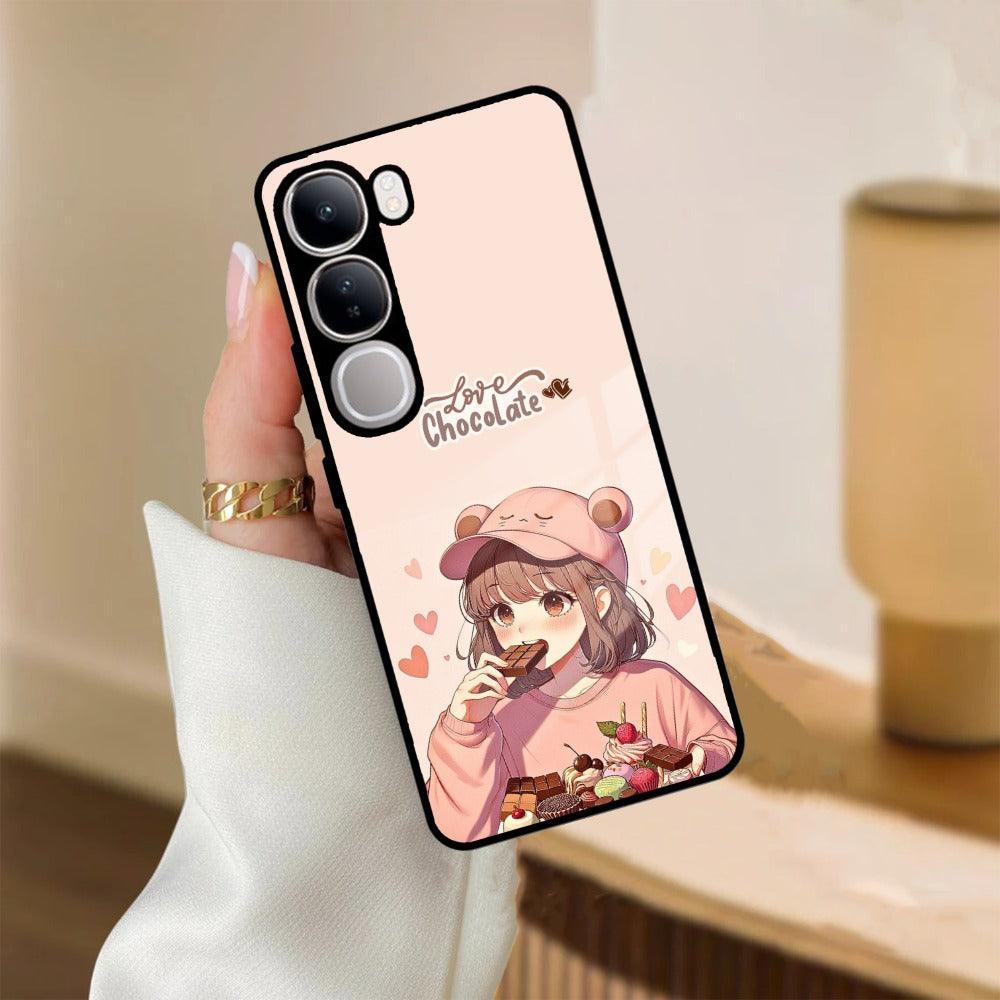 Dessert Dream Glass Case Cover For Vivo - ShopOnCliQ