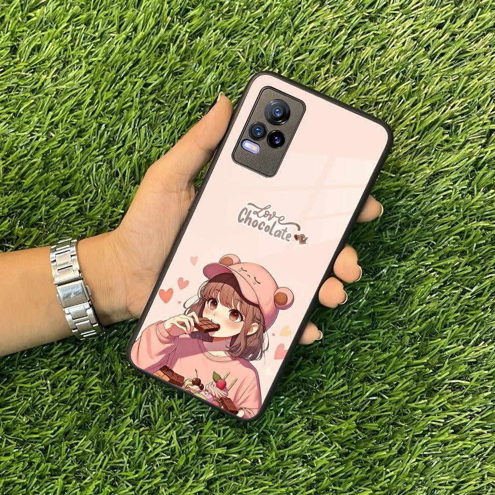 Dessert Dream Glass Case Cover For Vivo - ShopOnCliQ