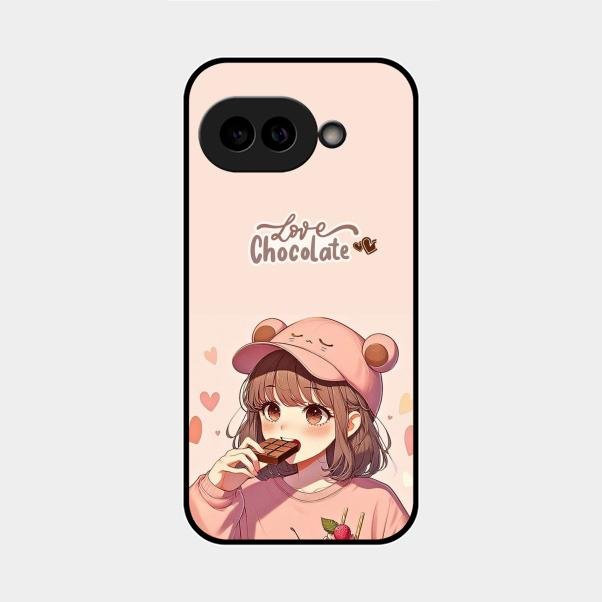 dessert dream glossy metal case cover for Google Pixel 9A 5G