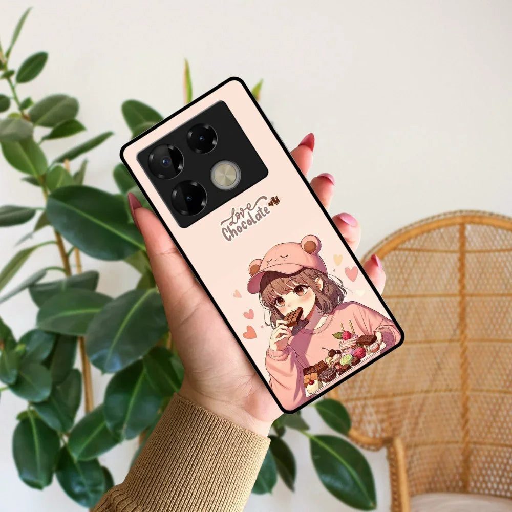 Dessert Dream Glossy Metal Case Cover For Infinix - ShopOnCliQ