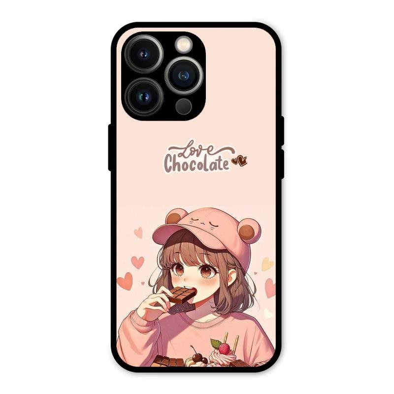 dessert dream glossy metal case cover for iPhone 13 Pro